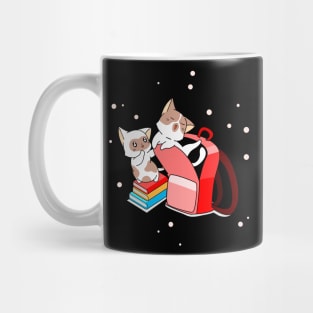 Cute Kittens School Books & Bag Back To School Mug